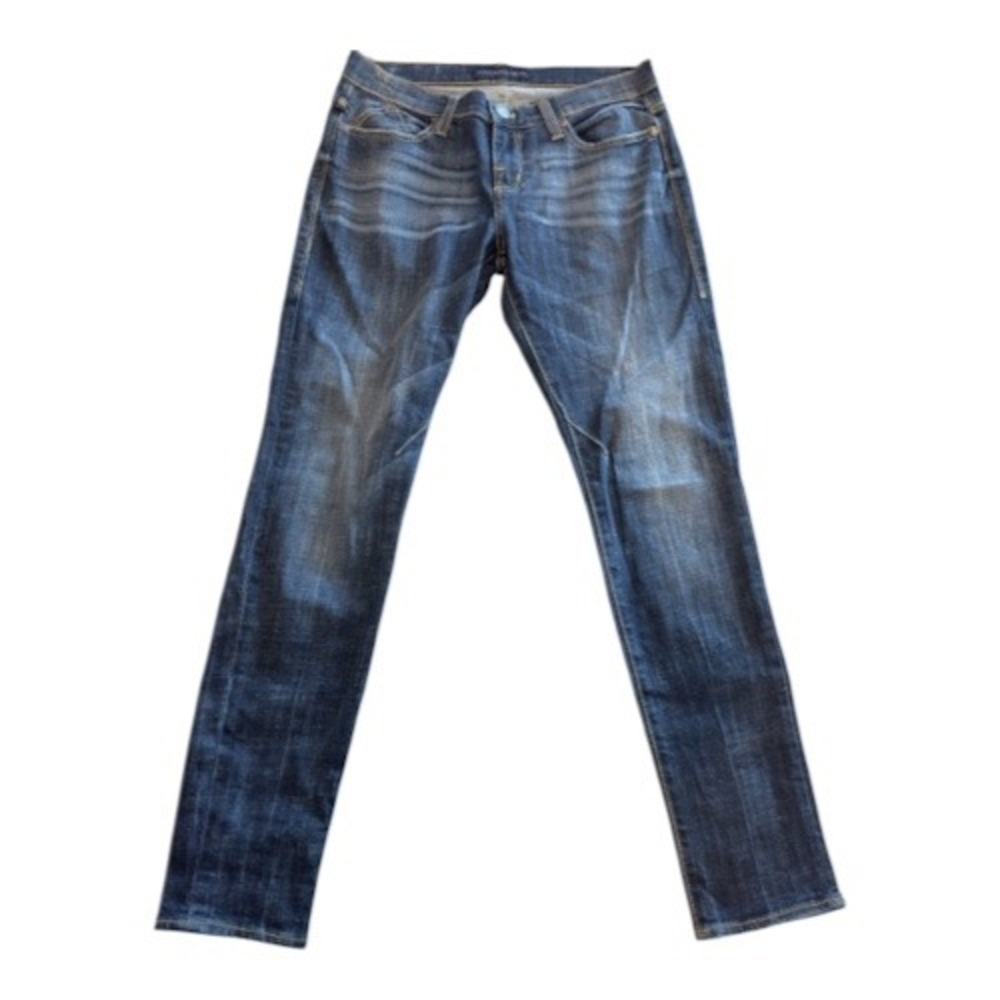 Rock & Republic Emo Skinny Jeans Medium Wash Blue Denim R011177 Womens 6M